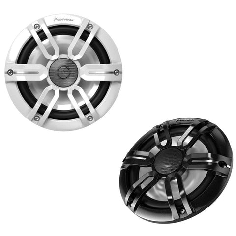 Pioneer Qualifies for Free Shipping Pioneer Audio 7.7" RGB LED Speakers Black & White Sport #TS-ME770FS