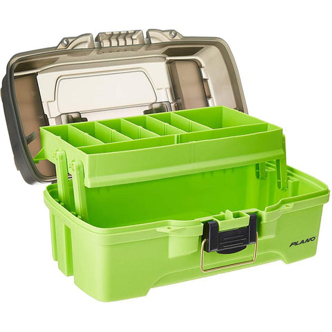Plano Qualifies for Free Shipping Plano 1 Tray Tackle Box With Duel Top Access #PLAMT6211