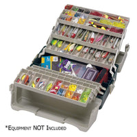 Plano Qualifies for Free Shipping Plano Large 6 Tray Dark Green Metallic and Beige #960602