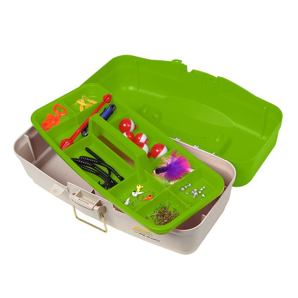 Plano Ready Set Fish 1 Tray Tackle Box #500010 Plano Ready Set Fish 1 Tray Tackle Box #500010