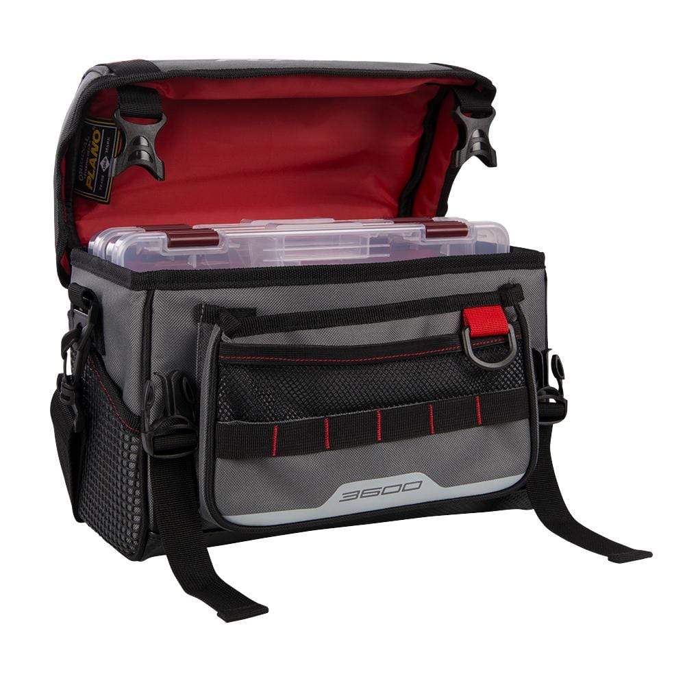 PLANO 3600 Weekend Series Softsider Tackle Bag With 2 Utility Boxes  PLAB36120