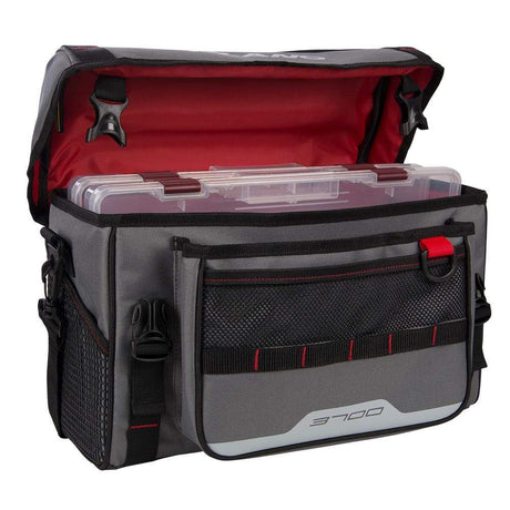 Plano Qualifies for Free Shipping Plano Weekend Series Gray 3700 Softsider Tackle Bag #PLAB37120