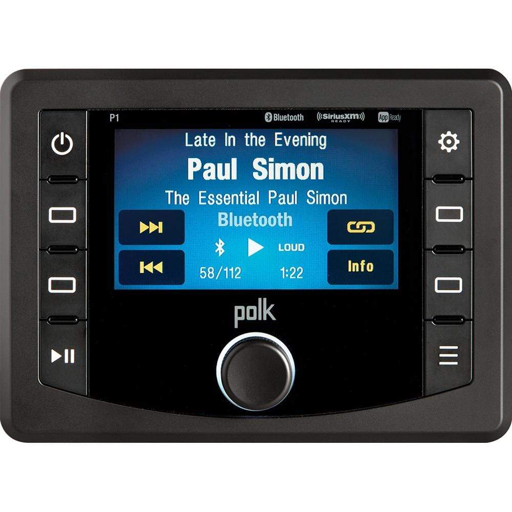 Polk Audio Qualifies for Free Shipping Polk 4.3" Stereo Bluetooth/App Ready Waterproof #P1