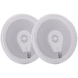 Polyplanar Qualifies for Free Shipping Poly-Planar 5" Titanium Series Speakers 3-Way Round White #MA8505W
