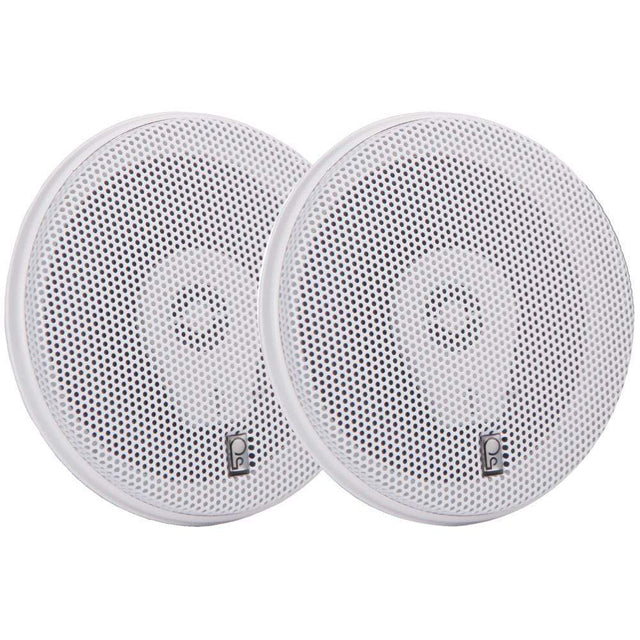 Polyplanar Qualifies for Free Shipping Poly-Planar 5" Titanium Series Speakers 3-Way Round White #MA8505W