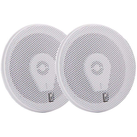 Polyplanar Qualifies for Free Shipping Poly-Planar 5" Titanium Series Speakers 3-Way Round White #MA8505W
