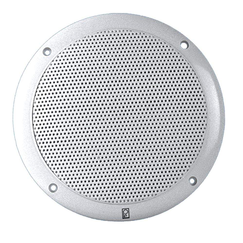 Polyplanar Qualifies for Free Shipping Poly-Planar 6" Dual-Cone Integral Grill Speaker Pr White #MA4600