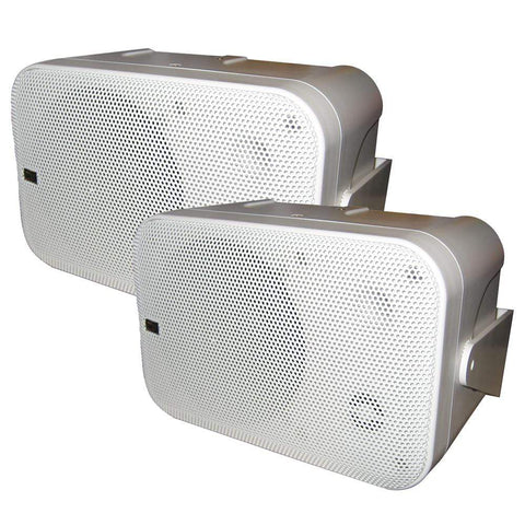 Polyplanar Qualifies for Free Shipping Poly-Planar Box Speakers White Pr #MA9060W