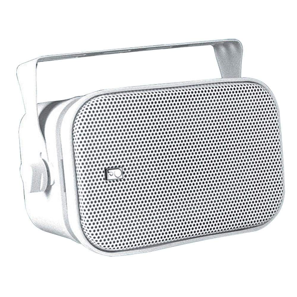 Polyplanar Qualifies for Free Shipping Poly-Planar Compact Box Speaker Pair White #MA800W