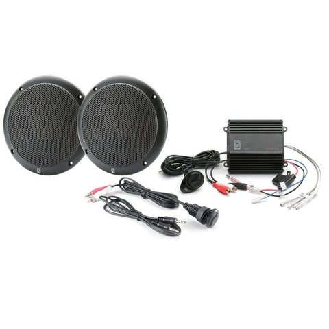 Polyplanar Qualifies for Free Shipping Poly-Planar MP3 Input/Speaker/Amp Kit Black #MP3-KIT-AB