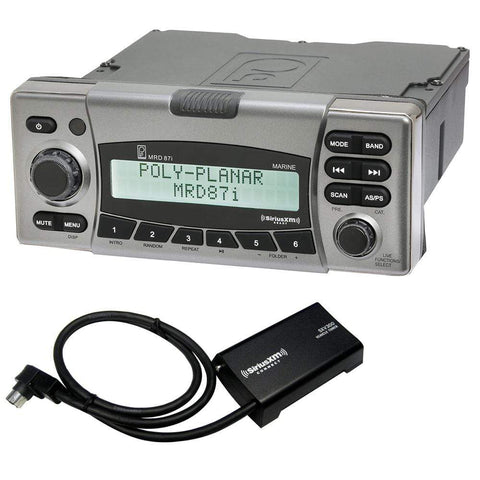 Poly-Planar Stereo with SiriusXM Receiver & Antenna #MRD871K