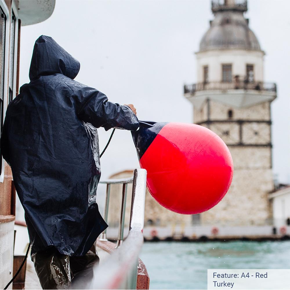 Polyform A-Series Buoy A-0 9" Diameter Red #A-0-RED