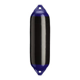 Polyform F-02 Twin Eye Fender 7.5" x 26" Black #F-02-BLACK