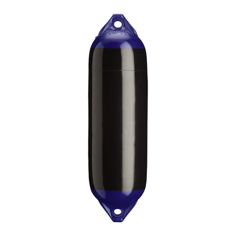 Polyform F-02 Twin Eye Fender 7.5" x 26" Black #F-02-BLACK