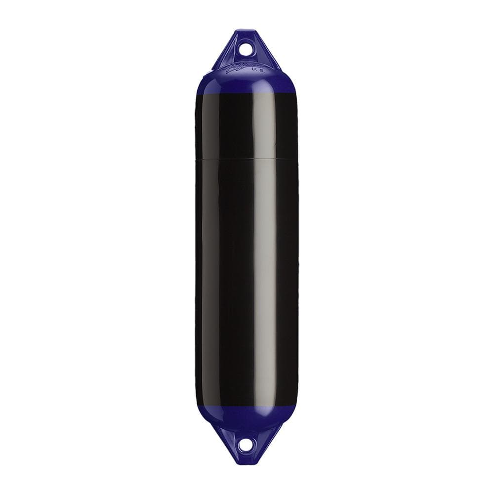 Polyform F-1 Twin Eye Fender 6" x 24" Black #F-1-BLACK