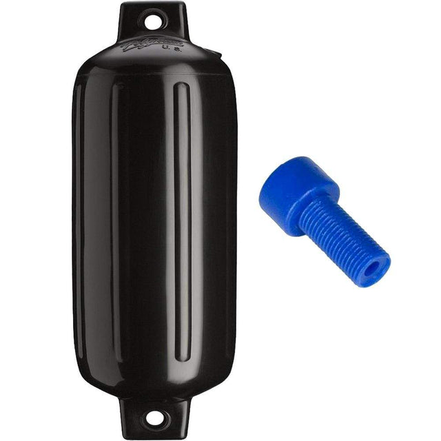 Polyform U.S. Qualifies for Free Shipping Polyform G-6 Twin Eye Fender 10.5" x 30" Black w/Air Adapter #G-6-BLACK