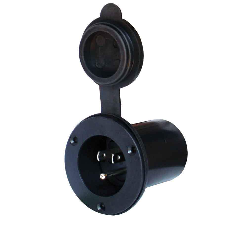 Powermania Qualifies for Free Shipping Powermania AC Plug Port Black #10501