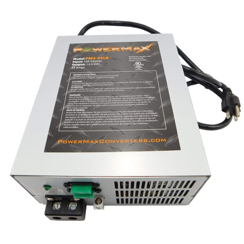 PowerMax Qualifies for Free Shipping PowerMax 35a 12v 3-Stage Smart Charger #PM3-35LK