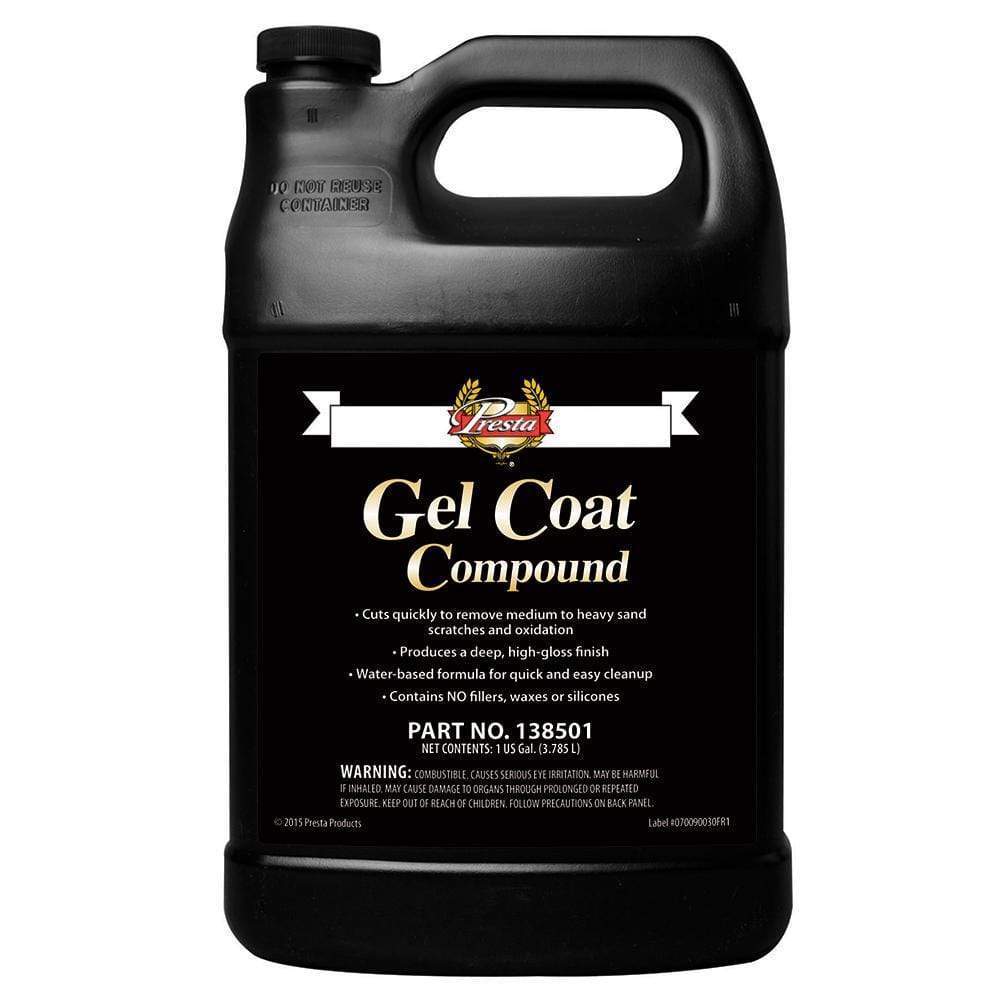 Presta Qualifies for Free Shipping Presta Gel Coat Compound 1 Gallon #138501