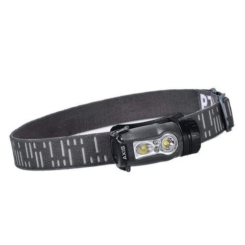Princeton Tec Qualifies for Free Shipping Princeton Tec Axis Rechargeble LED Headlamp 400 Lumens-Black #AXRC-BK