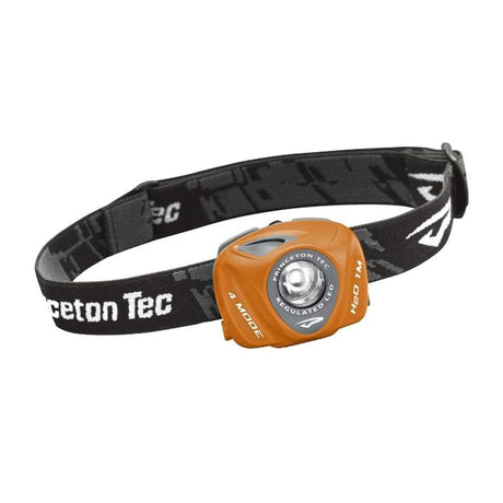 Princeton Tec Qualifies for Free Shipping Princeton Tec EOS 130 Lumen Headlamp Orange #EOS130-OR/GY