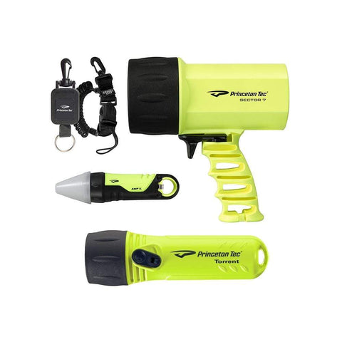 Princeton Tec Qualifies for Free Shipping Princeton Tec Nav Pack Box Set Neon Yellow #NP-NY