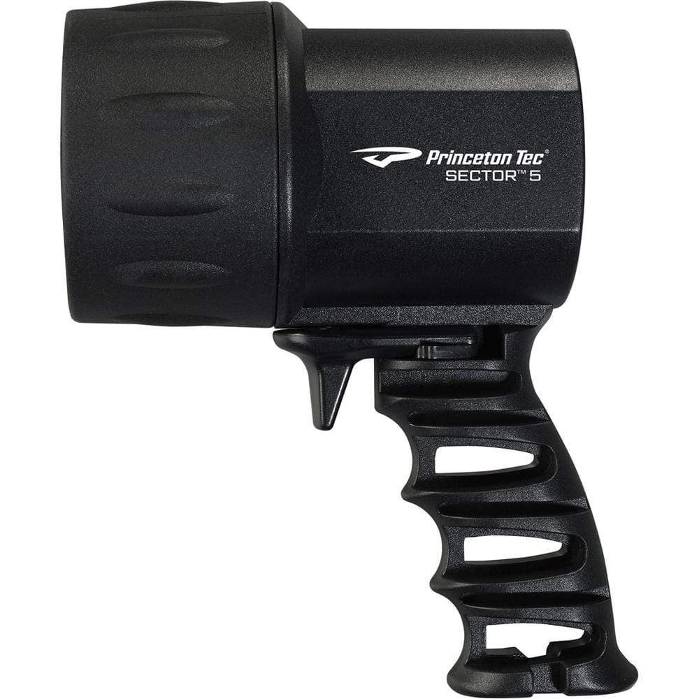 Princeton Tec Qualifies for Free Shipping Princeton Tec Sector 5 Spotlight Black #SPOT-BK