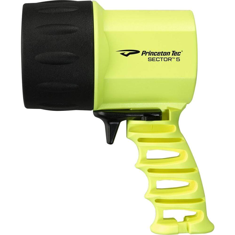 Princeton Tec Qualifies for Free Shipping Princeton Tec Sector 5 Spotlight Neon Yellow #SPOT-NY