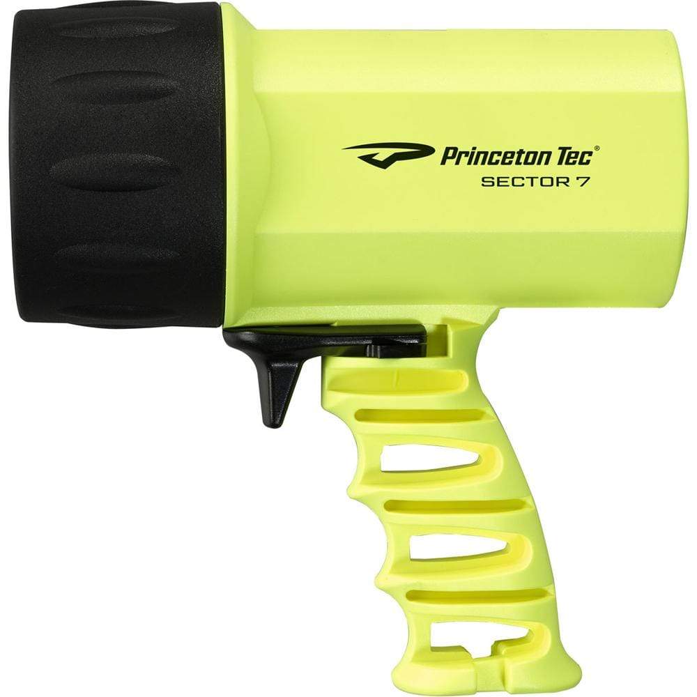 Princeton Tec Qualifies for Free Shipping Princeton Tec Sector 7 Spotlight Neon Yellow #S7-NY