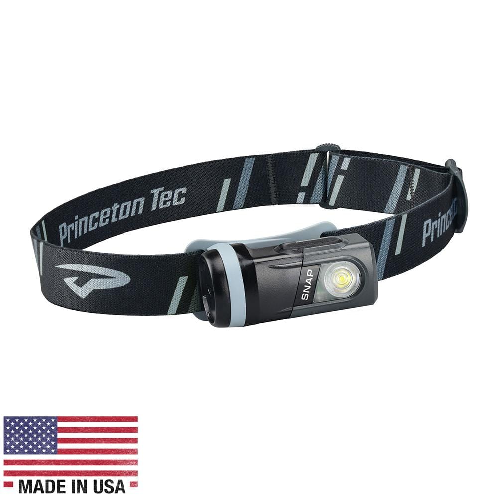 Princeton Tec Snap Black/Gray #SNAP300K-BK