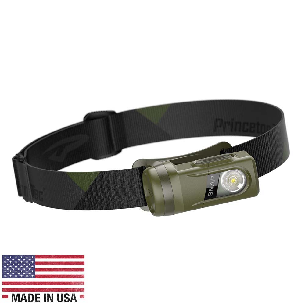 Princeton Tec Qualifies for Free Shipping Princeton Tec Snap Solo Green #SNSOLO-GR/DG