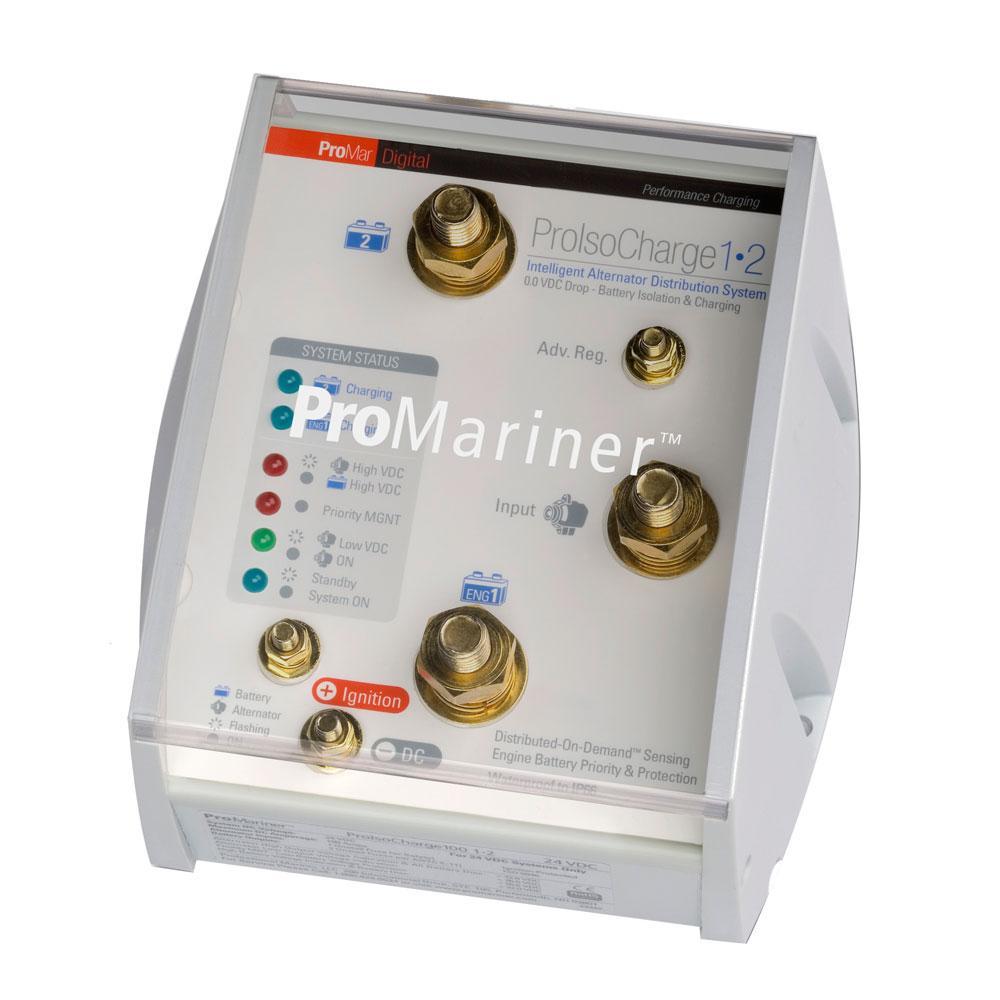 ProMariner Qualifies for Free Shipping ProMariner ProIsoCharge Battery Isolator 120a 1-Alt 2-Bat 12v #23121