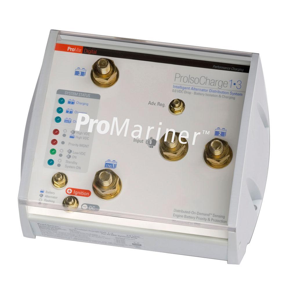 ProMariner Qualifies for Free Shipping ProMariner ProIsoCharge Battery Isolator 180a 1-Alt 3-Bat 12v #23125
