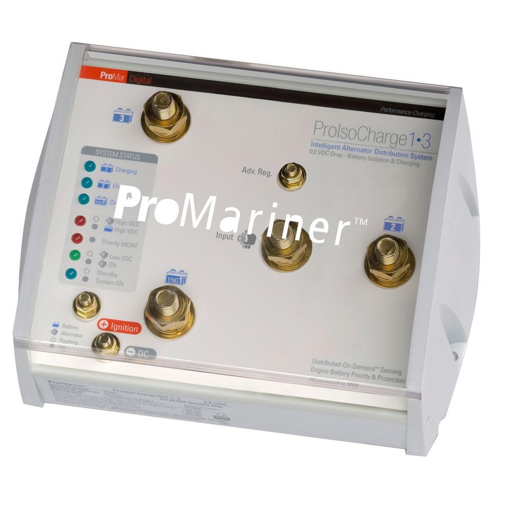 ProMariner Qualifies for Free Shipping ProMariner ProIsoCharge Battery Isolator 250a 1-Alt 3-Bat 12v #23126