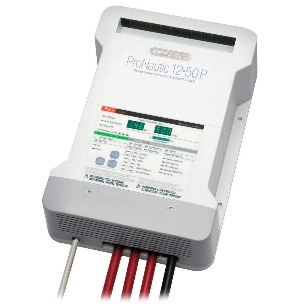 ProMariner Qualifies for Free Shipping ProMariner ProNautic 1250P 50a 3-Bank Battery Charger #63150