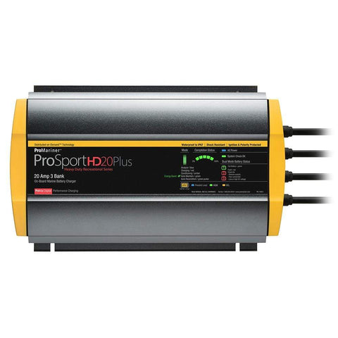 ProMariner Qualifies for Free Shipping ProMariner ProspProSport HD 20 Gen 4 20a 3-Bank Battery Charger #44021