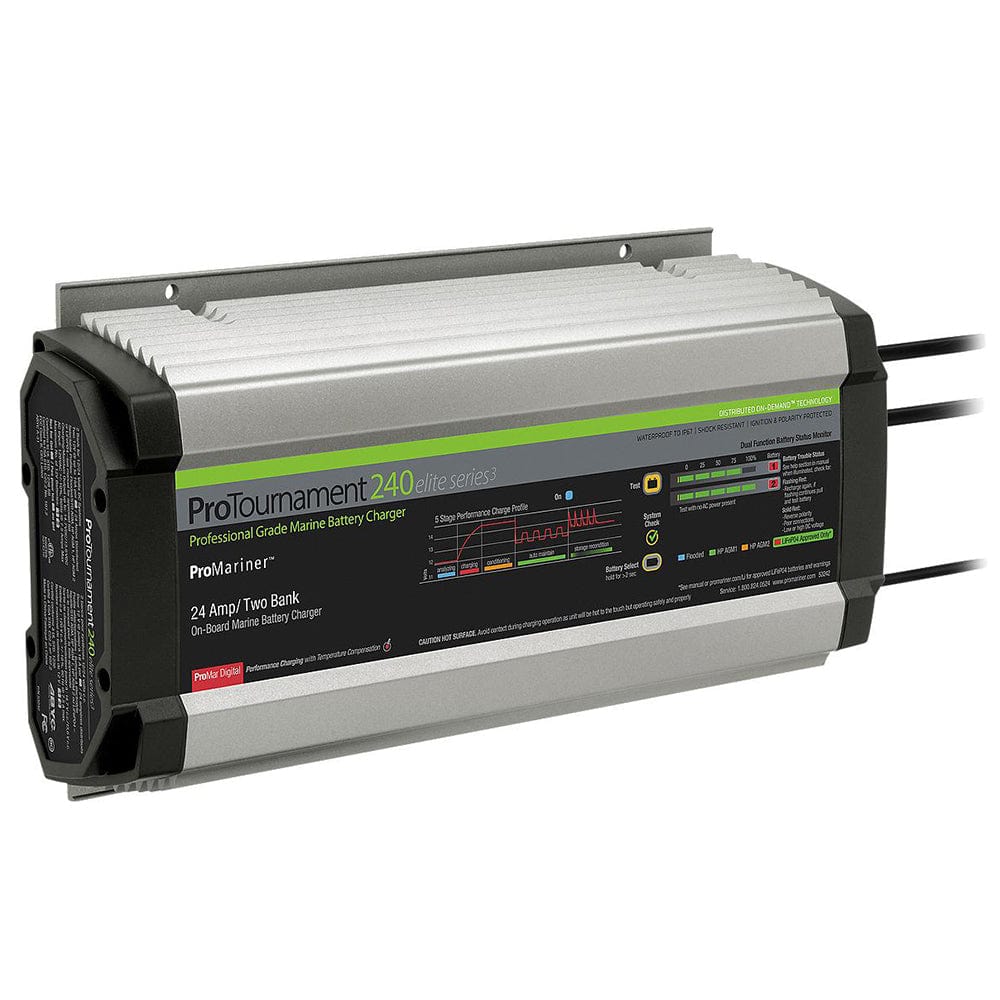 ProMariner Not Qualified for Free Shipping Promariner Protournament Elite 240 4-Bank Battery Charger #53244