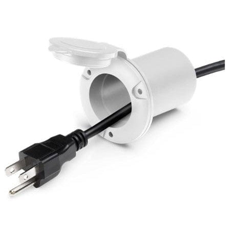 ProMariner Qualifies for Free Shipping ProMariner Universal AC Plug Holder White #51310F