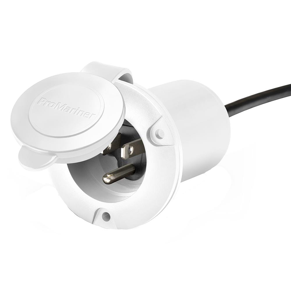 ProMariner Qualifies for Free Shipping Promariner White Universal AC Plug #51310