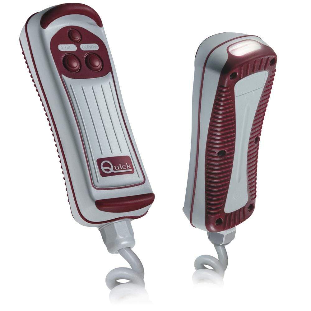 Quick Windlass Qualifies for Free Shipping Quick HRC1002L Lighted Button Remote #FPHRC1002L00C00