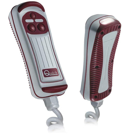 Quick Windlass Qualifies for Free Shipping Quick HRC1002L Lighted Button Remote #FPHRC1002L00C00