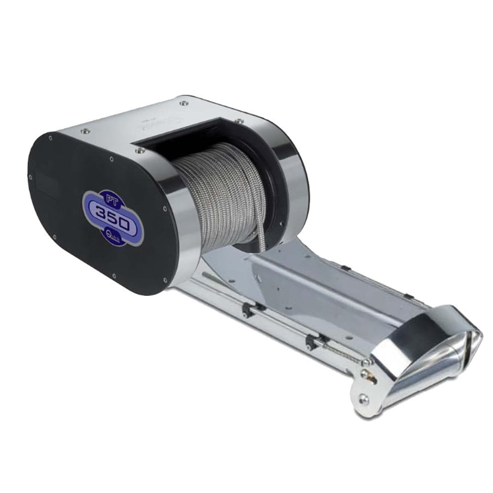 Quick PTR 350 Pontoon Windlass Alum Bow Roller & 15lb #FSPT0350RB15C01