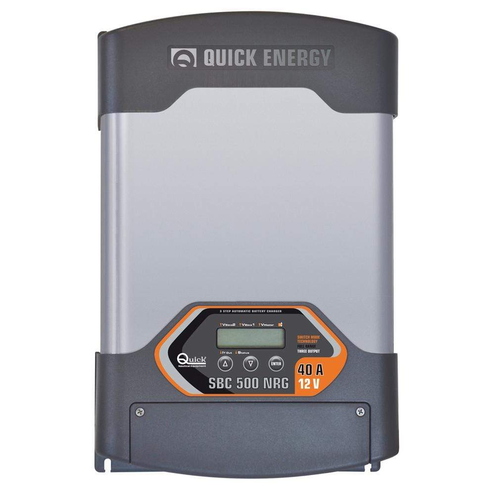 Quick SBC 500 NRG Battery Charger 12v 40a 3 Bank #FBNRG0500FR0A00