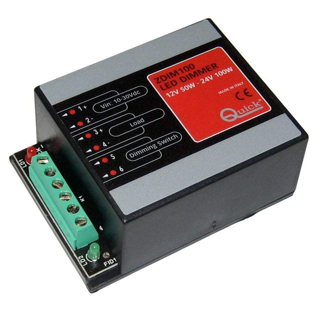 Quick Windlass Not Qualified for Free Shipping Quick ZDIM100 LED Dimmer for 10-30v DC to 50w On 12v #AMP093CA2L1A00