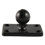 Ram Mounts Qualifies for Free Shipping RAM 1.5" x 2.5" Rectangle Base with 1" Ball #RAM-B-202U-1525