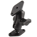 Ram Mounts Qualifies for Free Shipping RAM 1" Diameter Ball Mount Short Arm & 2 Diamond Bases #RAM-B-102U-A