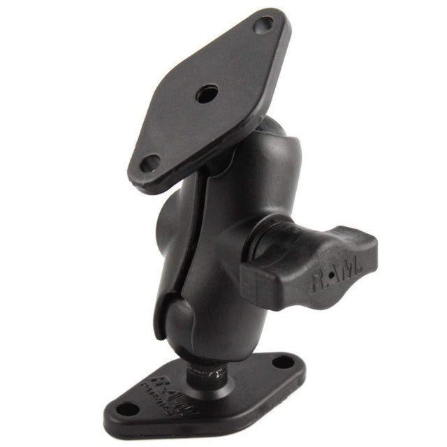 Ram Mounts Qualifies for Free Shipping RAM 1" Diameter Ball Mount Short Arm & 2 Diamond Bases #RAM-B-102U-A