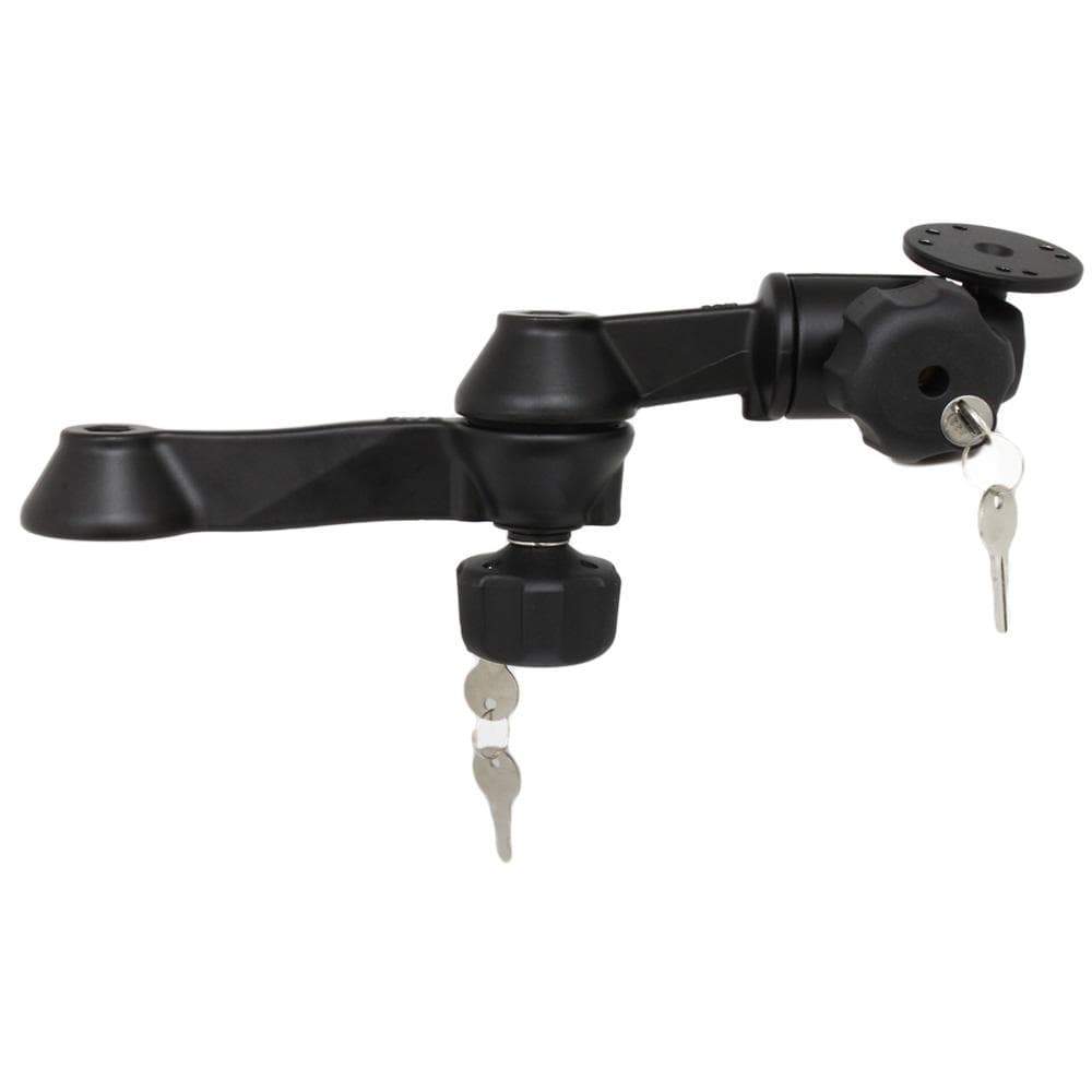 Ram Mounts Qualifies for Free Shipping RAM 12" Double Swing Arm w/2.5" Round Base #RAM-VB-110-1LU