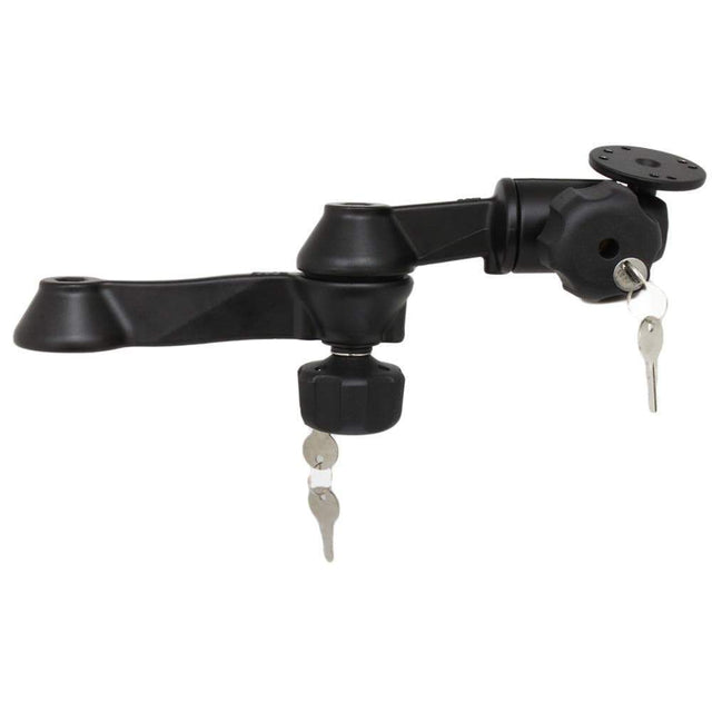 Ram Mounts Qualifies for Free Shipping RAM 12" Double Swing Arm w/2.5" Round Base #RAM-VB-110-1LU