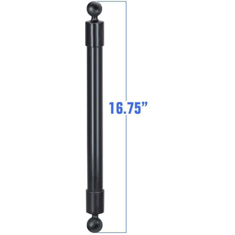 Ram Mounts Qualifies for Free Shipping RAM 16.75" Long Ext Pole with 1" Diameter Ball #RAP-BB-230-18U